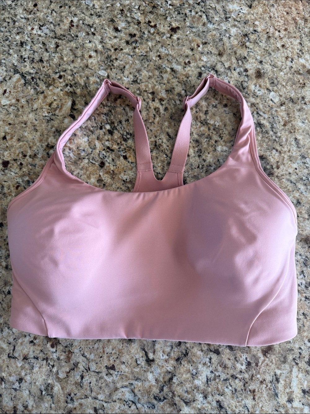 Lululemon Women’s Light Pink Seamless Sports Bra - never worn